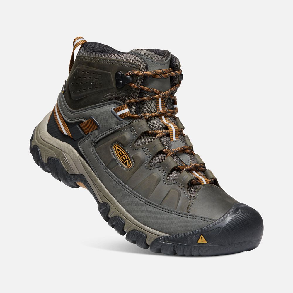 Cizme Keen Romania Barbati Masline Verzi/Negrii Targhee Iii Waterproof Mid 2378-PJAQE